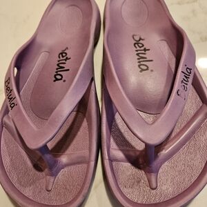 Betula Women's Purple EVA Flip Flops